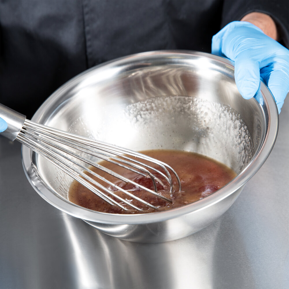 3 Qt. Standard Weight Stainless Steel Mixing Bowl