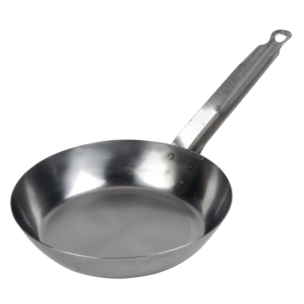 French Style 7 7/8" Carbon Steel Fry Pan