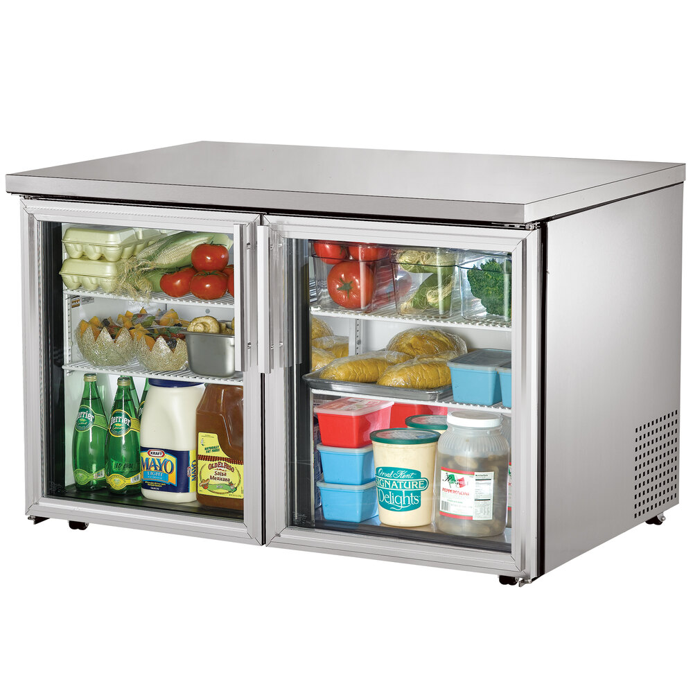 True TUC48GLPHCLD 48" Low Profile Undercounter Refrigerator with