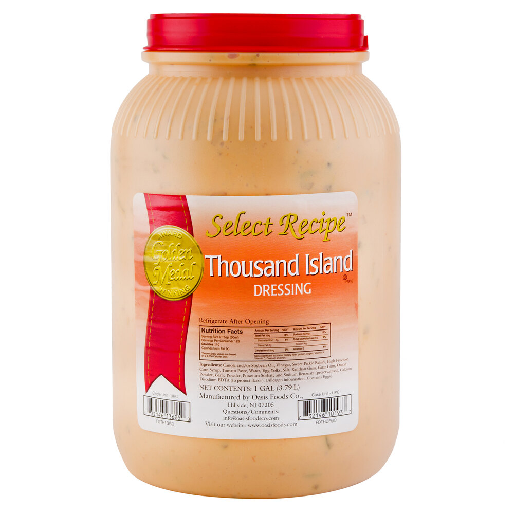 Thousand Island Dressing (4) 1 Gallon Containers / Case 4/Case