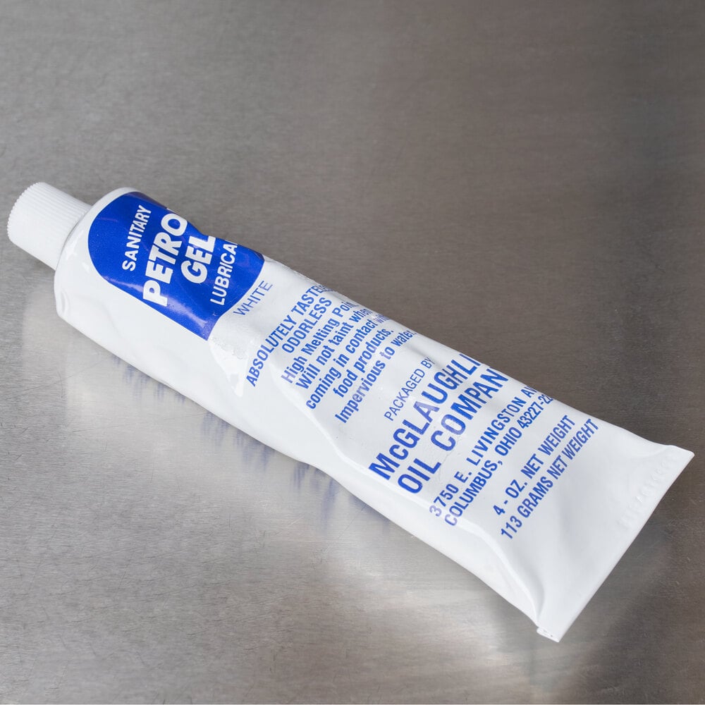 Petrol Gel Sanitary Lubricant Food Grade Petro Gel 4 oz.