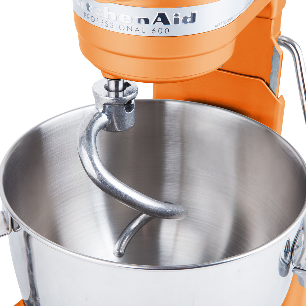 KitchenAid KP26M1XTG Tangerine Professional 600 Series 6 Qt. Countertop