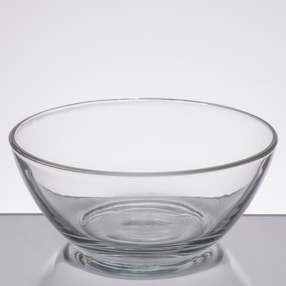 Anchor Hocking 86642 Presence 16 oz. Glass Bowl 12/Case