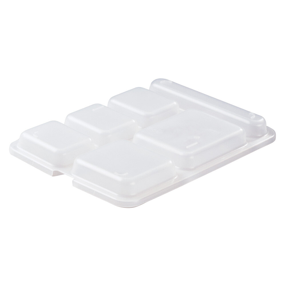 Cambro 10146DCPC190 10" x 14 3/16" Translucent Serving Tray Lid 24/Case