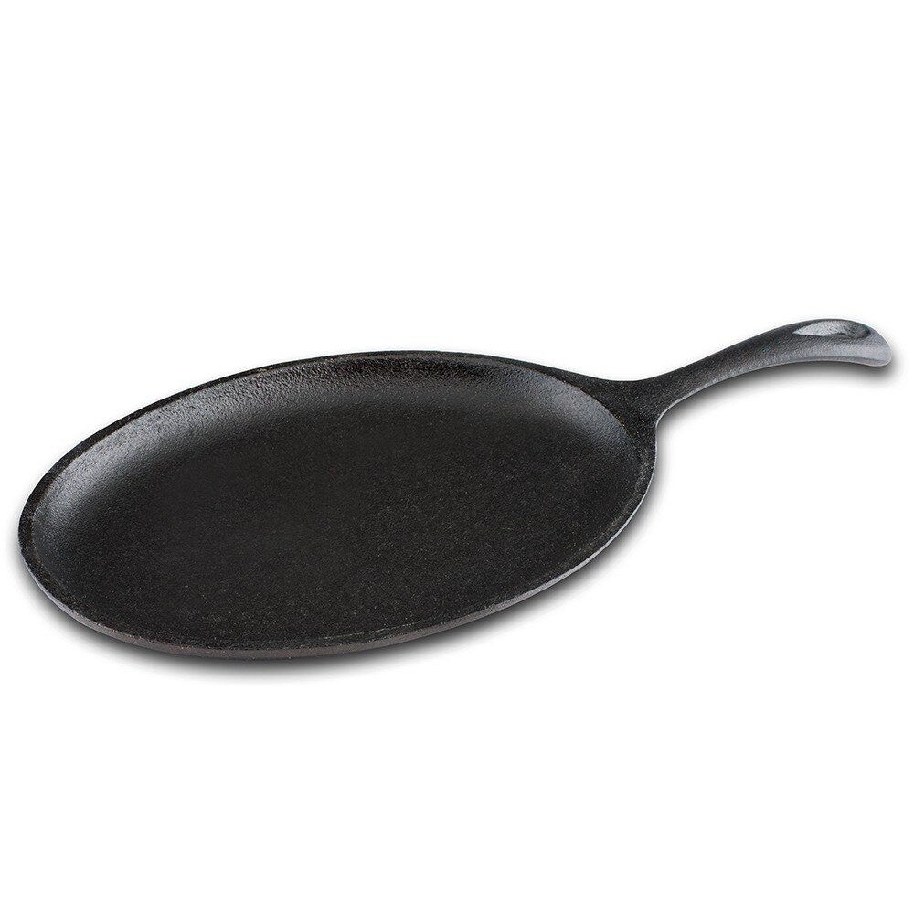 Fajita Skillet Pan Oval Cast Iron Skillet with Handle