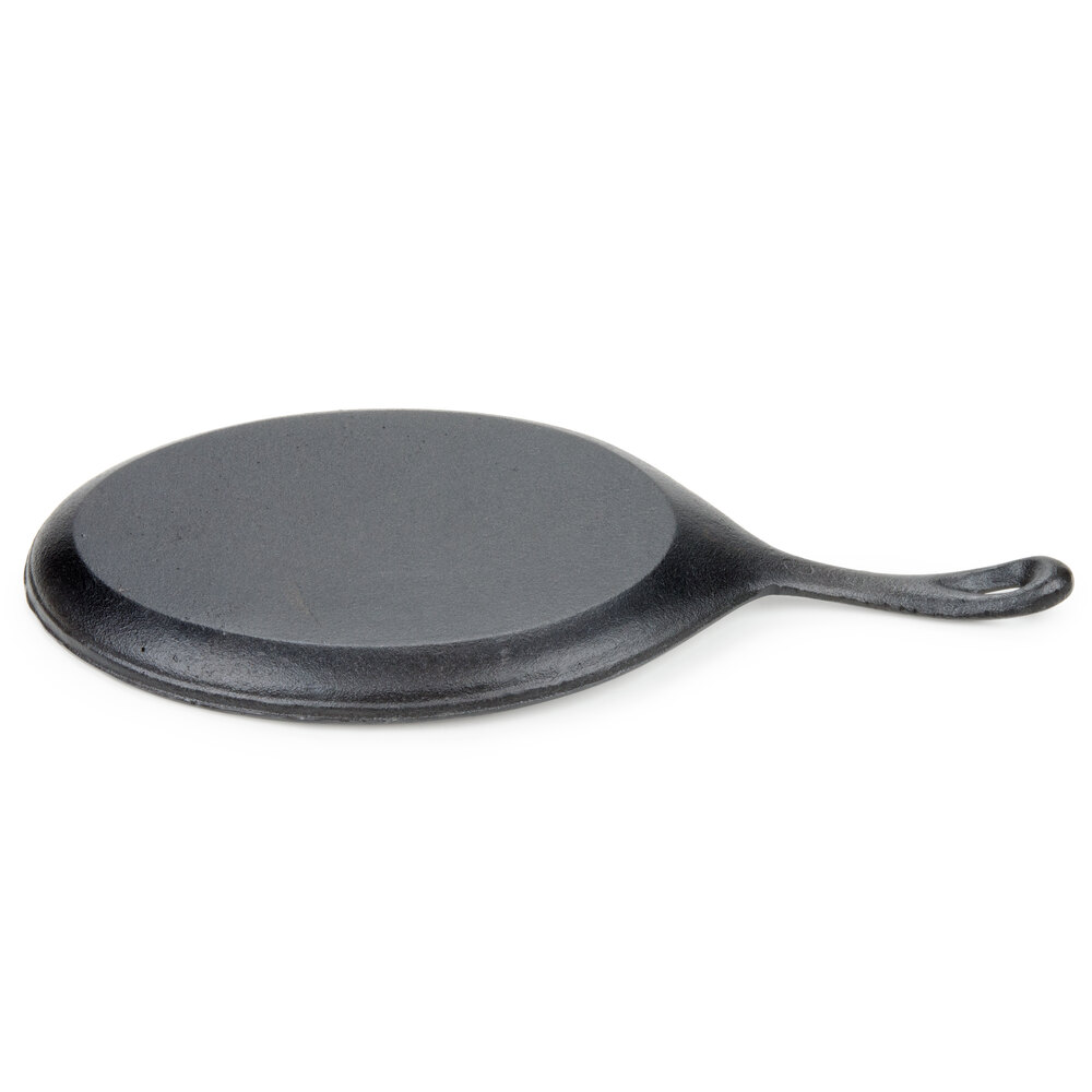 HAWOK Cast Iron Fajita Pan Set With Bamboo Trays - 4 Piece Sizzling Platter Set