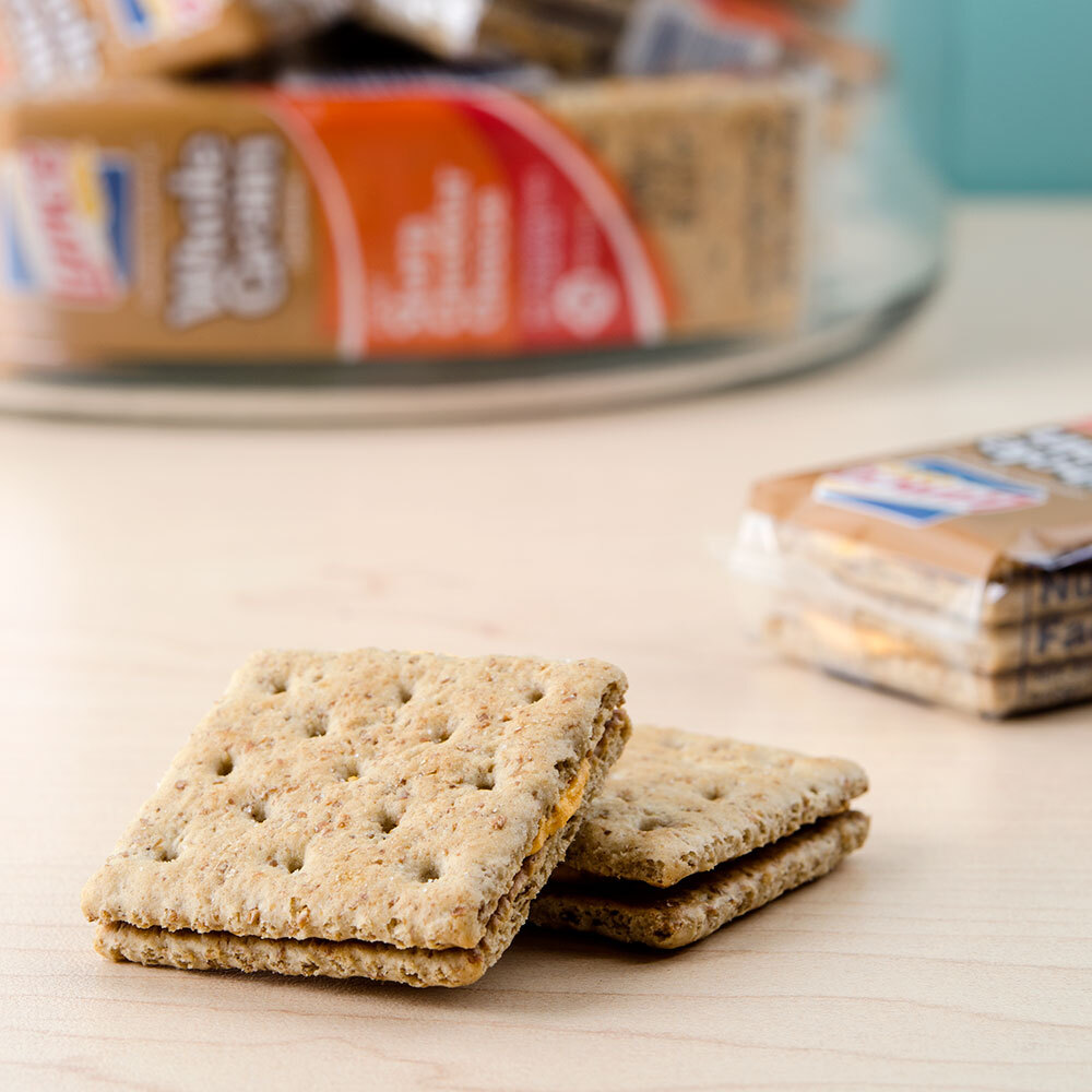 Lance Whole Grain Sharp Cheddar Sandwich Crackers 20 Count Box 6 / Case