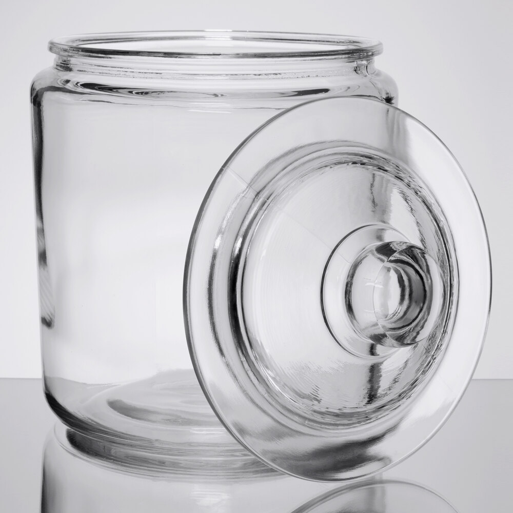 Core One Gallon Glass Jar with Glass Cover Gallon Glass Jars