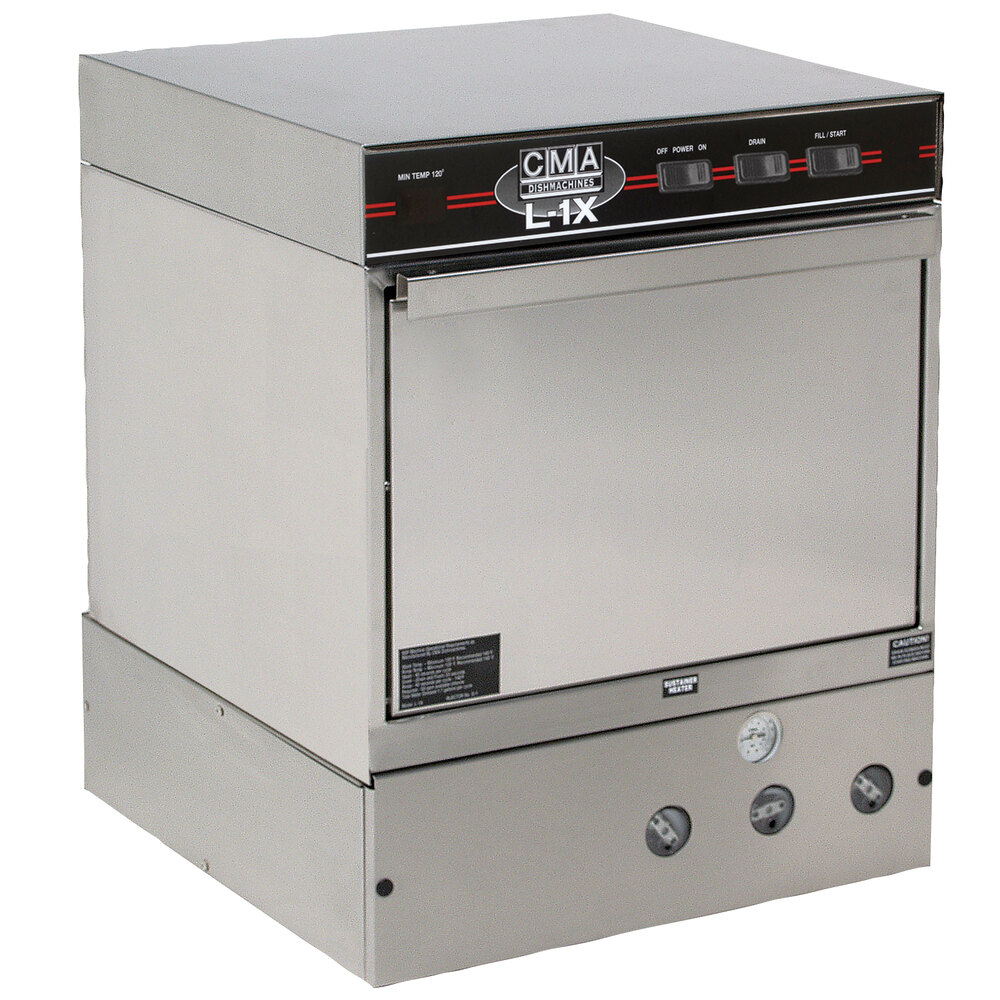 CMA Dishmachines L1X Undercounter Dishwasher Low Temperature 30 Racks