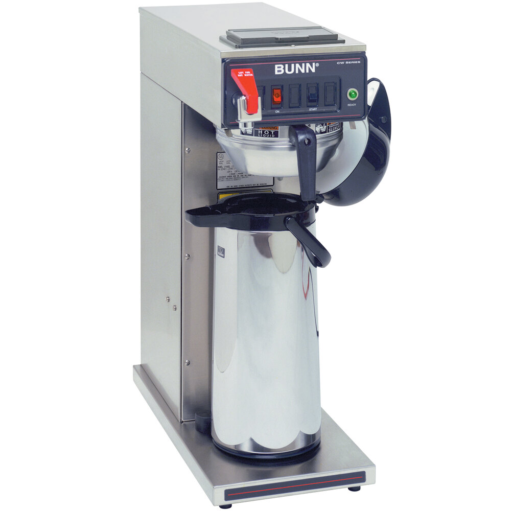 Bunn 23001.0017 CWTF15 APS Airpot Brewer with Stainless Steel Funnel
