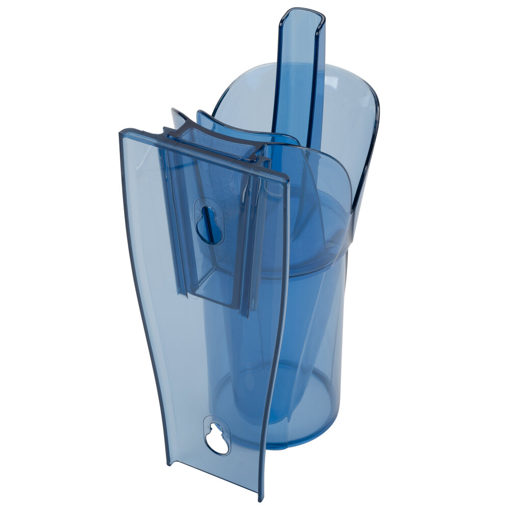 San Jamar SI5000 SafTIce Ice Scoop Holder with 610 oz. Ice Scoop