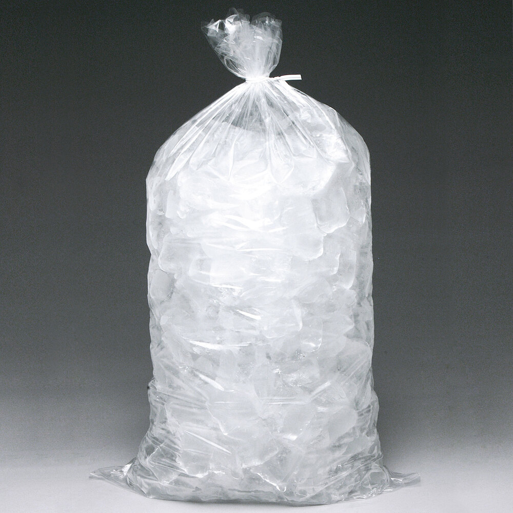 10 lb. Plastic Ice Bag 1000 / Bundle