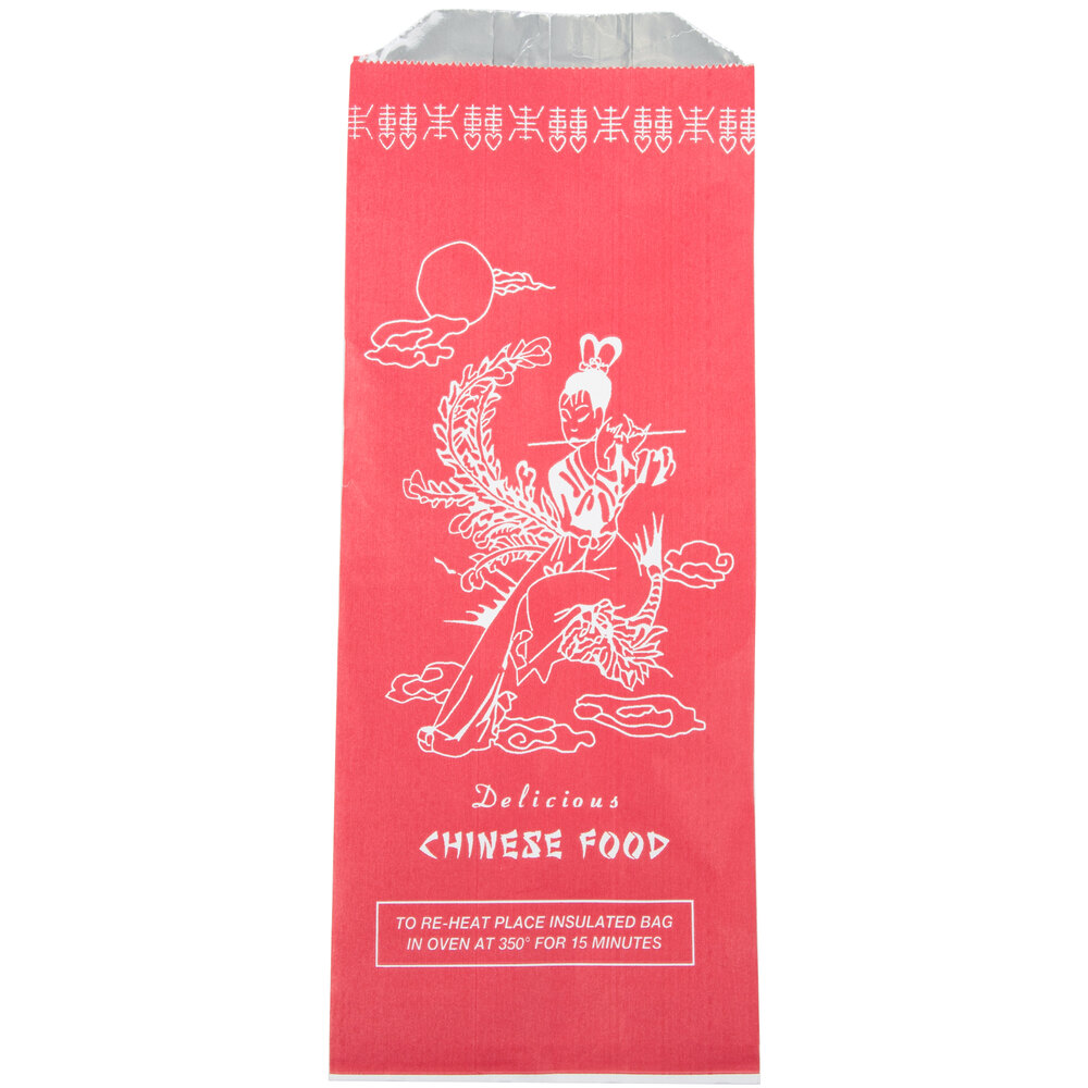 Chinese Quart Size Foil Insulated Bag 1000/Case