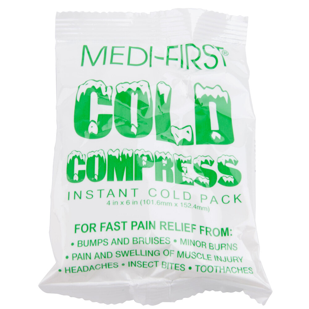 MediFirst Instant Ice Pack / Cold Compress Pack 5" x 9"
