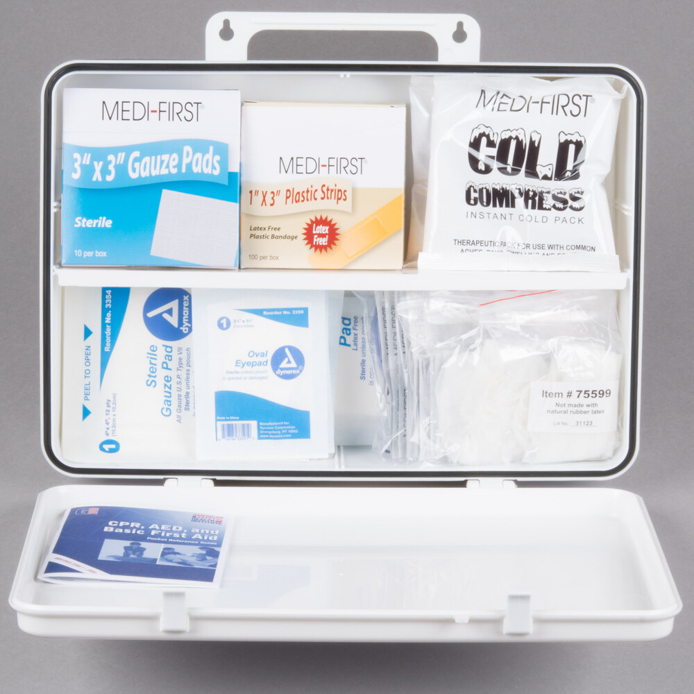 Medique MediFirst 50 Person First Aid Kit 188 pcs. (MFR Item 807P50P)
