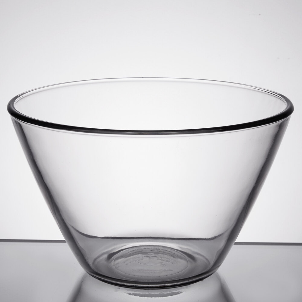 Anchor Hocking 94665L12 128 oz. Crystal Serving Bowl