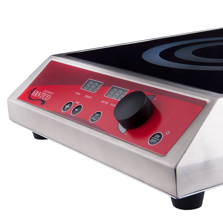 Avantco IC1800 Countertop Induction Range / Cooker 120V, 1800W