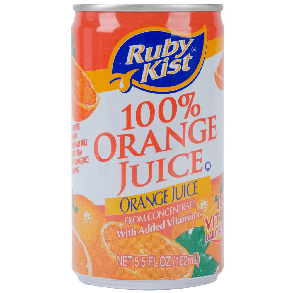 5.5 oz. Canned Orange Juice 48/Case