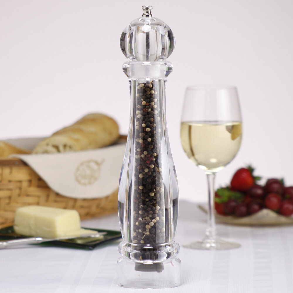 Chef Specialties 29612 Professional Series 12" Ultima Acrylic Pepper Mill