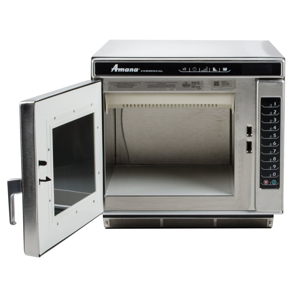 Amana RC22S2 Heavy Duty Stainless Steel Commercial Microwave Oven with