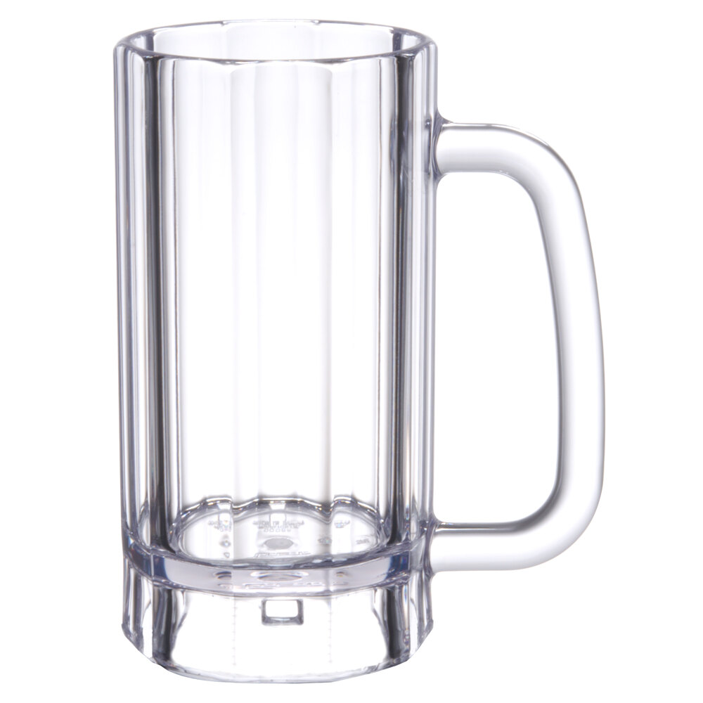 GET 00086 SAN Plastic 16 oz. Beer Mug 24/Case