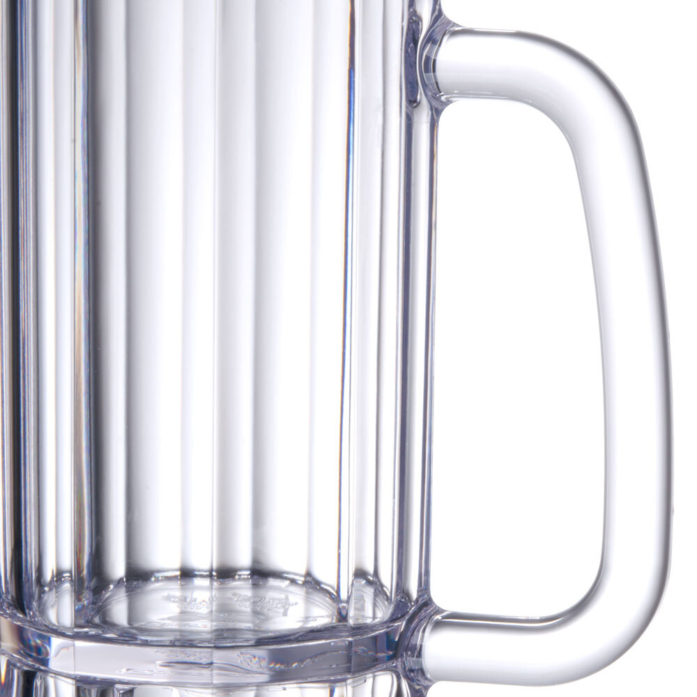 GET 00086 SAN Plastic 16 oz. Beer Mug 24/Case