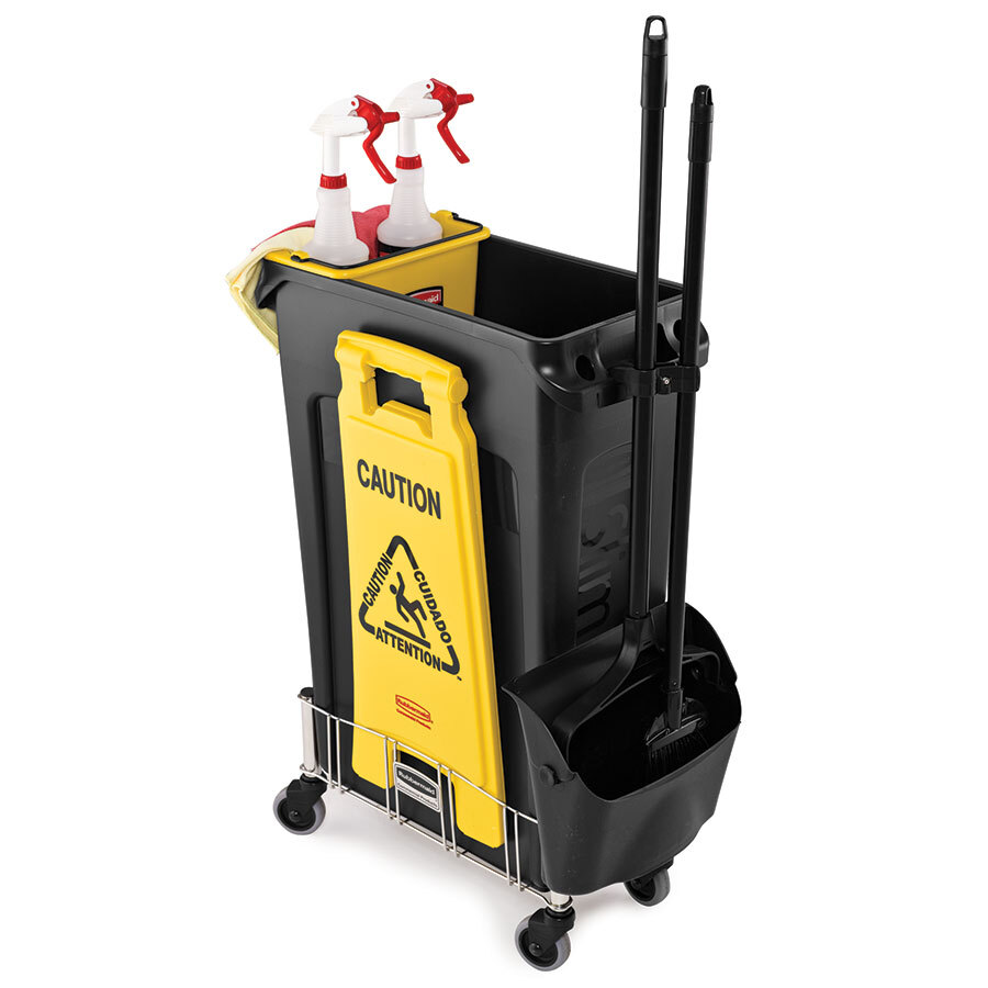 Rubbermaid 2535 Lobby Pro Upright Dustpan Hanger Bracket (FG2535OOBLA)