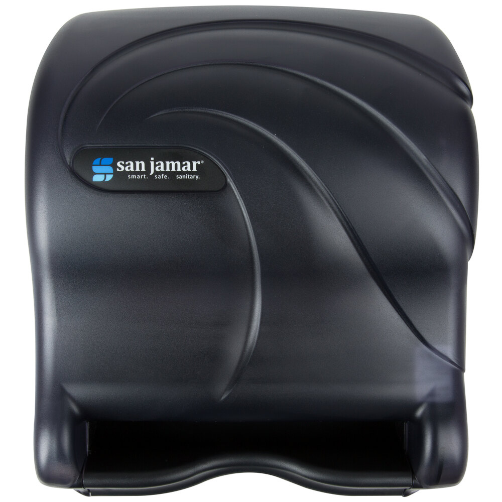 San Jamar T8090TBK Oceans Essence Hands Free Paper Towel Dispenser