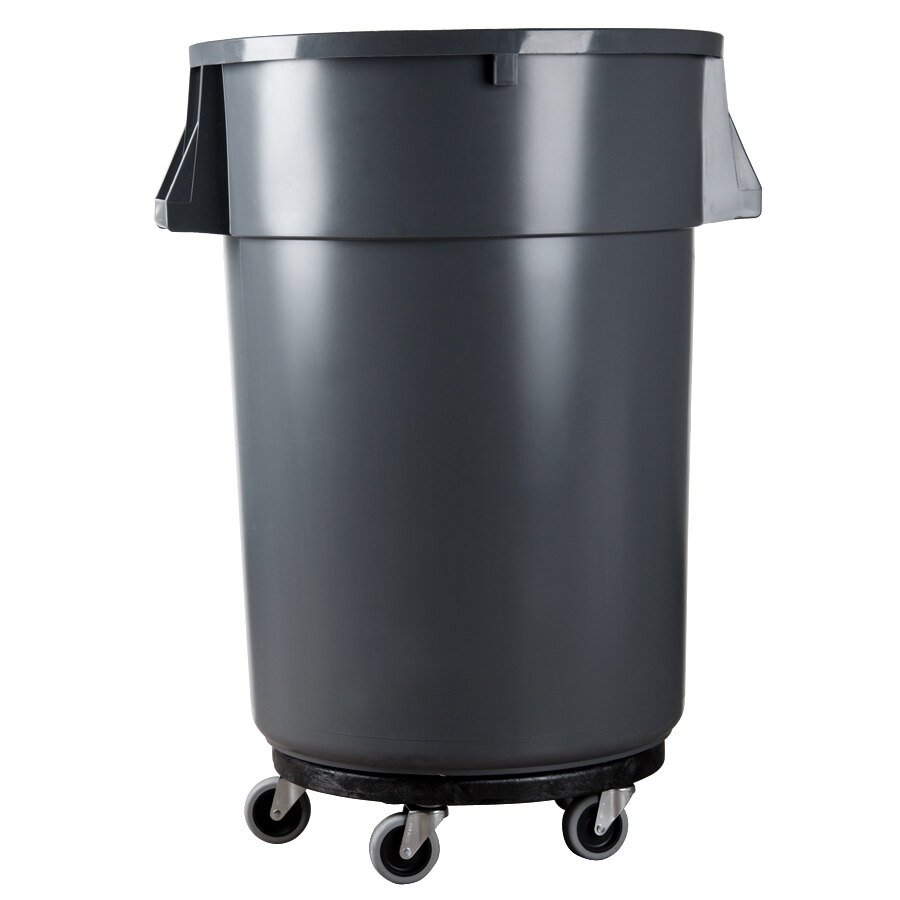 Rubbermaid Brute 2640 Trash Can Dolly (FG264000BLA)
