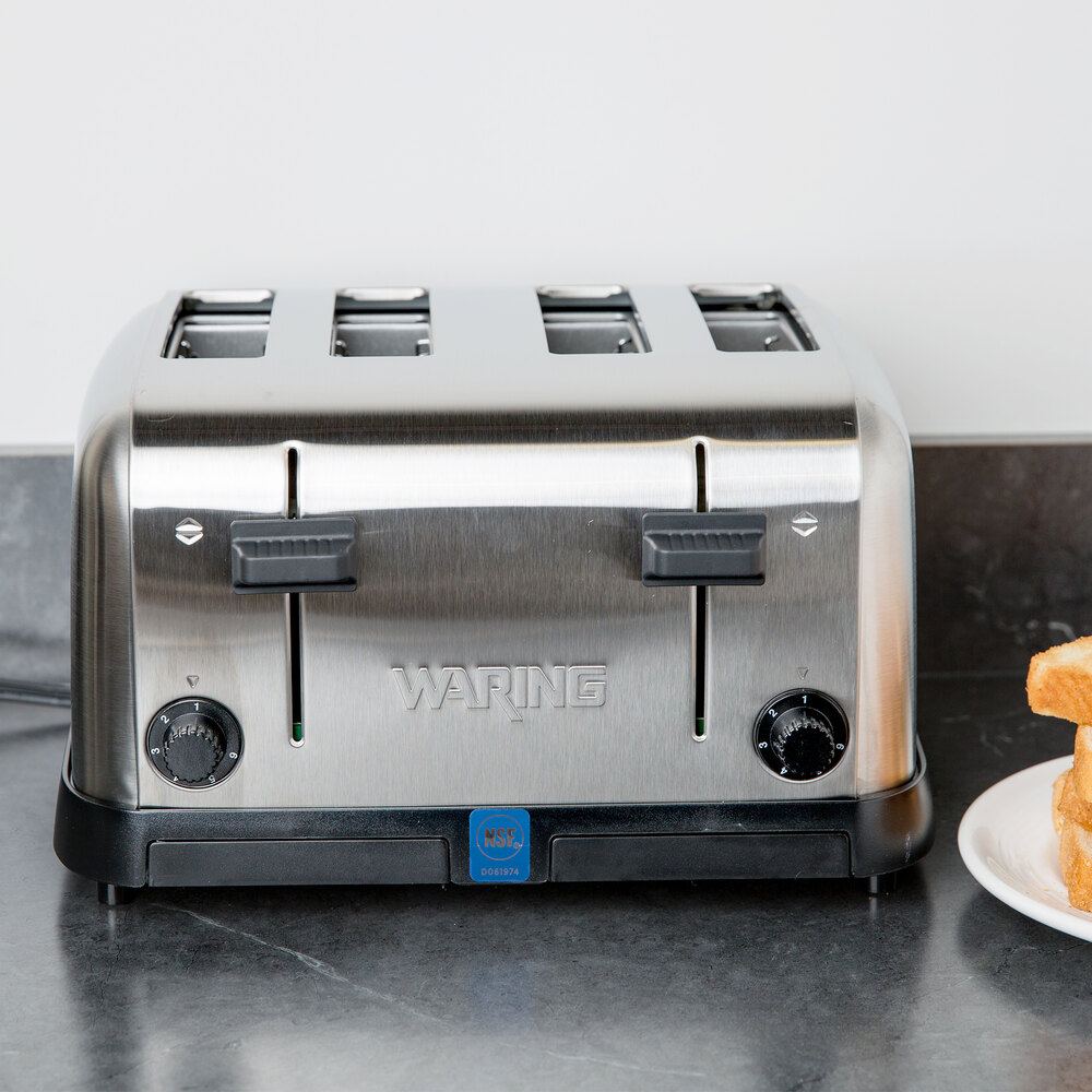 Waring WCT708 4 Slice Commercial Toaster 120V Commercial Waring WCT708
