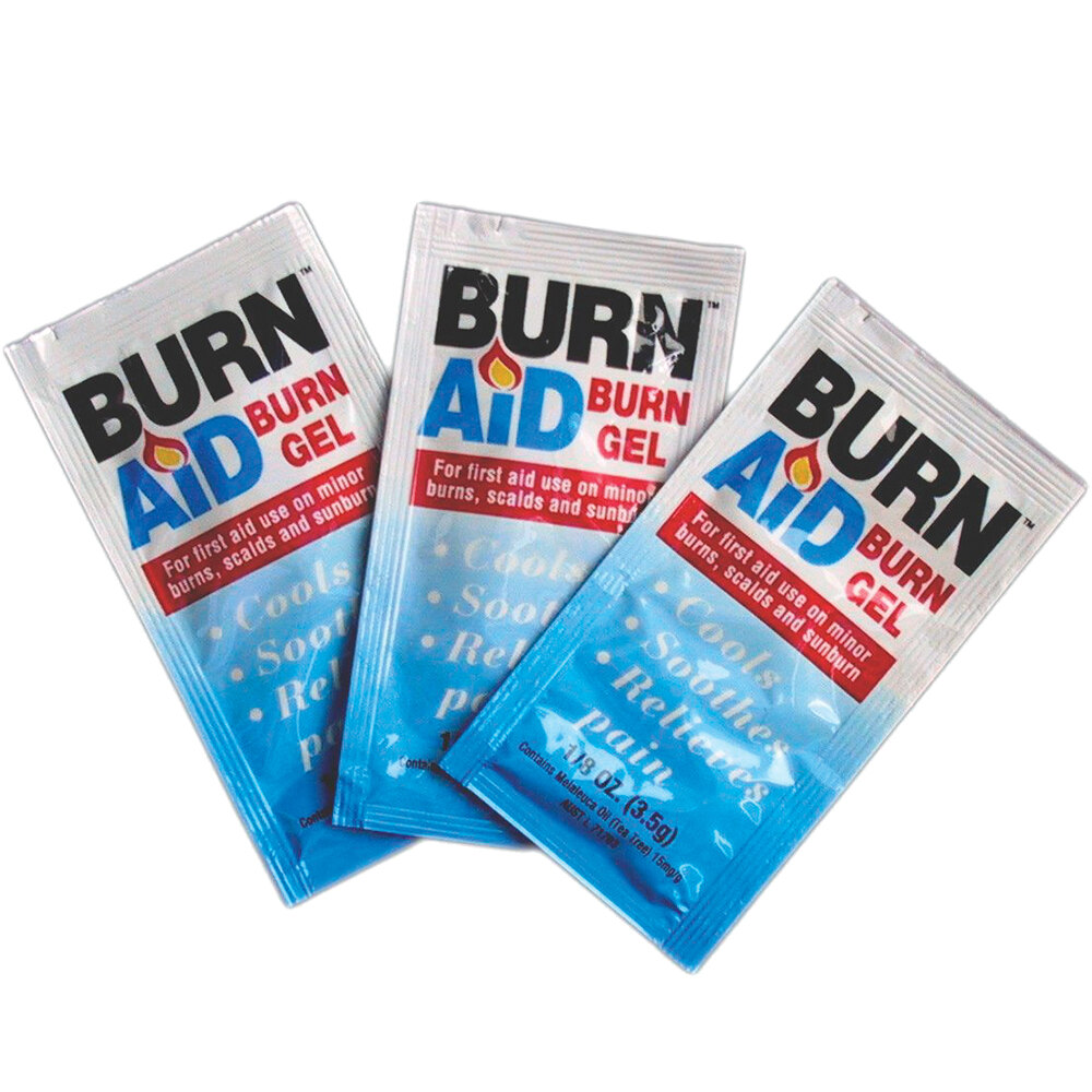 MediFirst Burn Aid Burn Gel Packets 25/Box