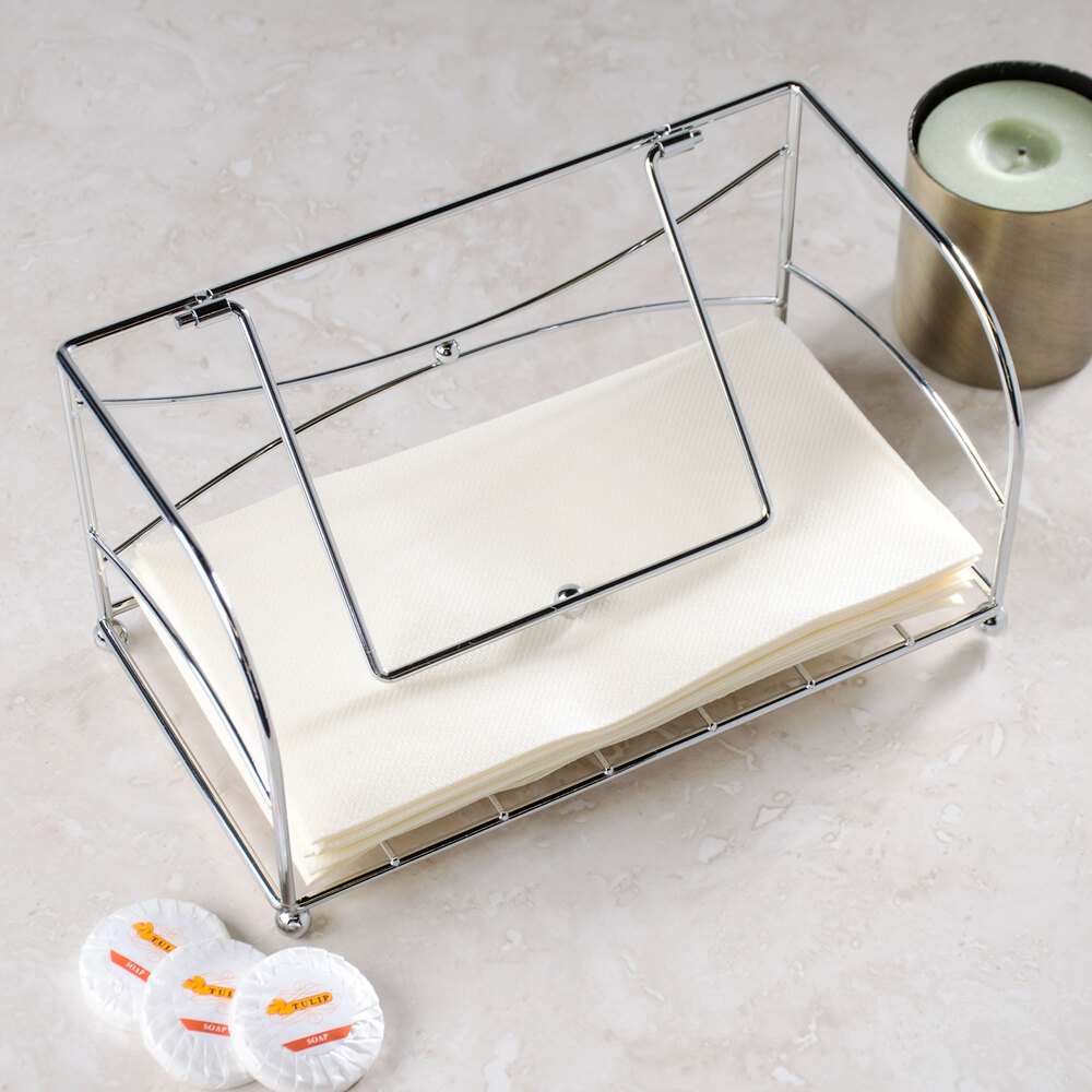 Hoffmaster BSK2101 Chrome Guest Towel Holder