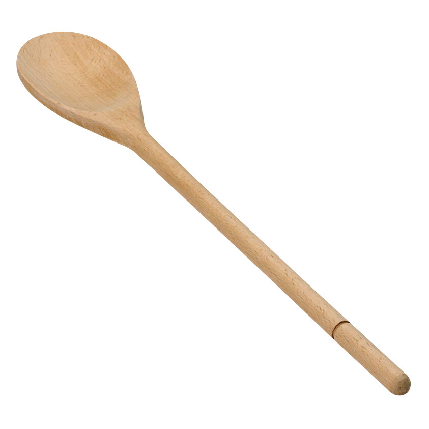 12" Beechwood Wooden Spoon