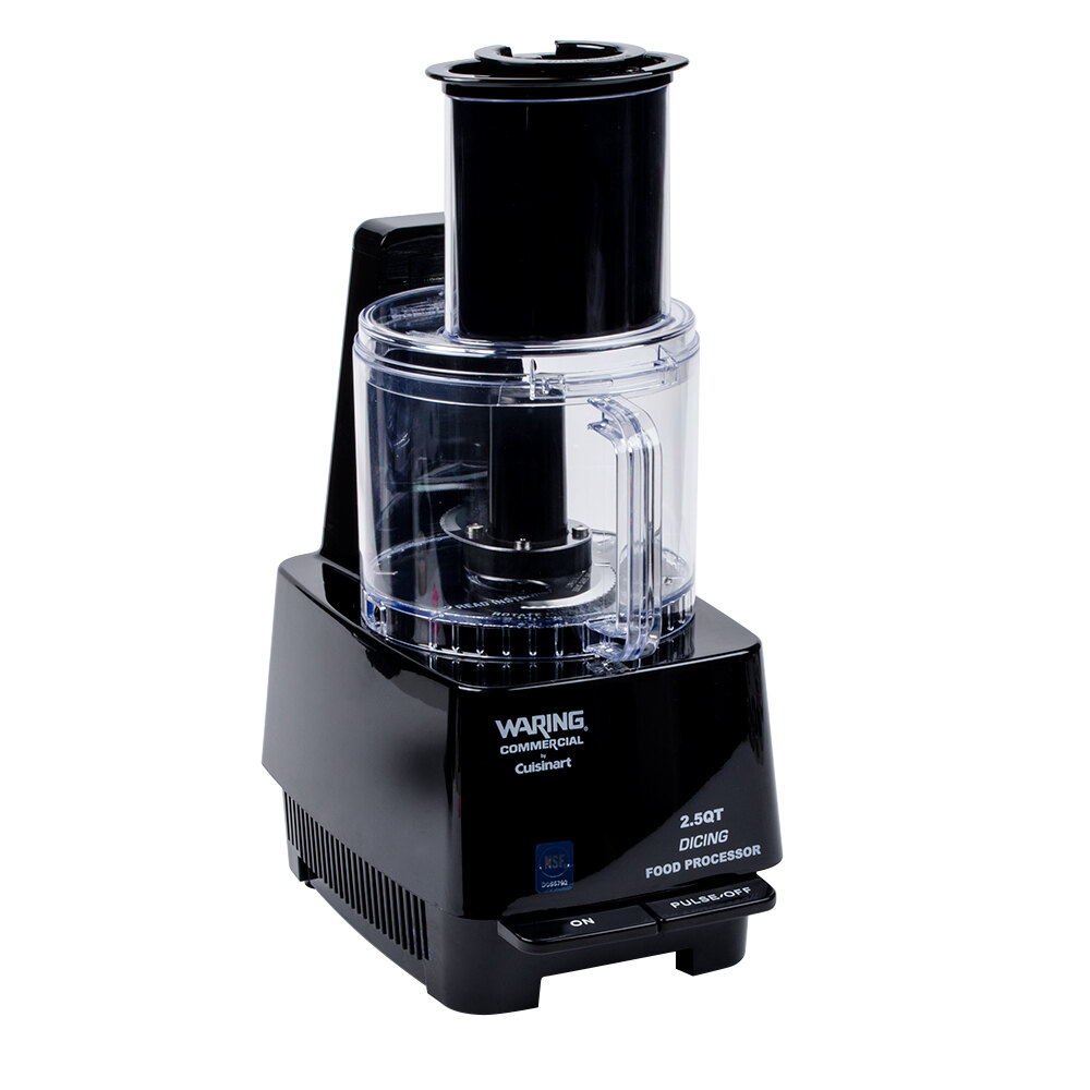 Waring FP1000 Cuisinart 2.5 Qt. Continuous Feed Food Processor with