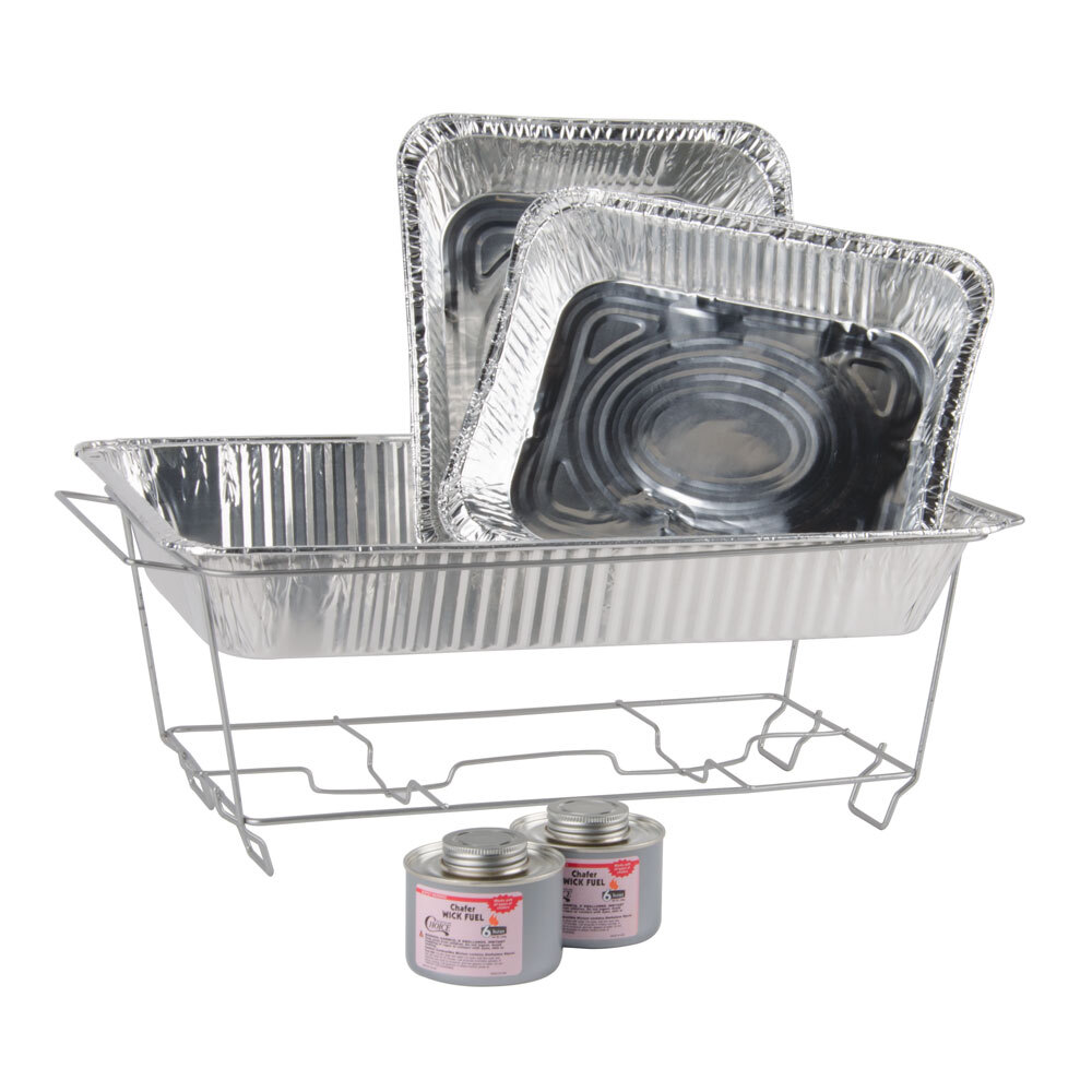 Full Size Disposable Wire Chafer Stand Kit