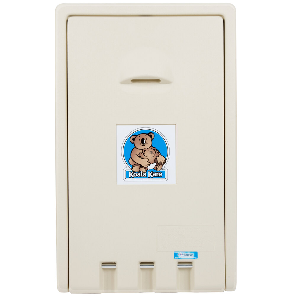 Koala Kare KB10100 Vertical Baby Changing Station Cream