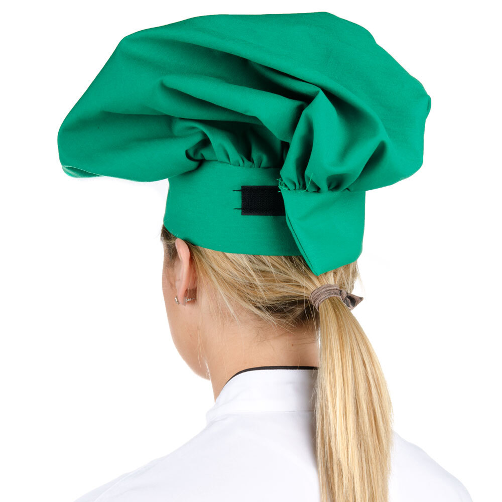 13" Green Chef Hat