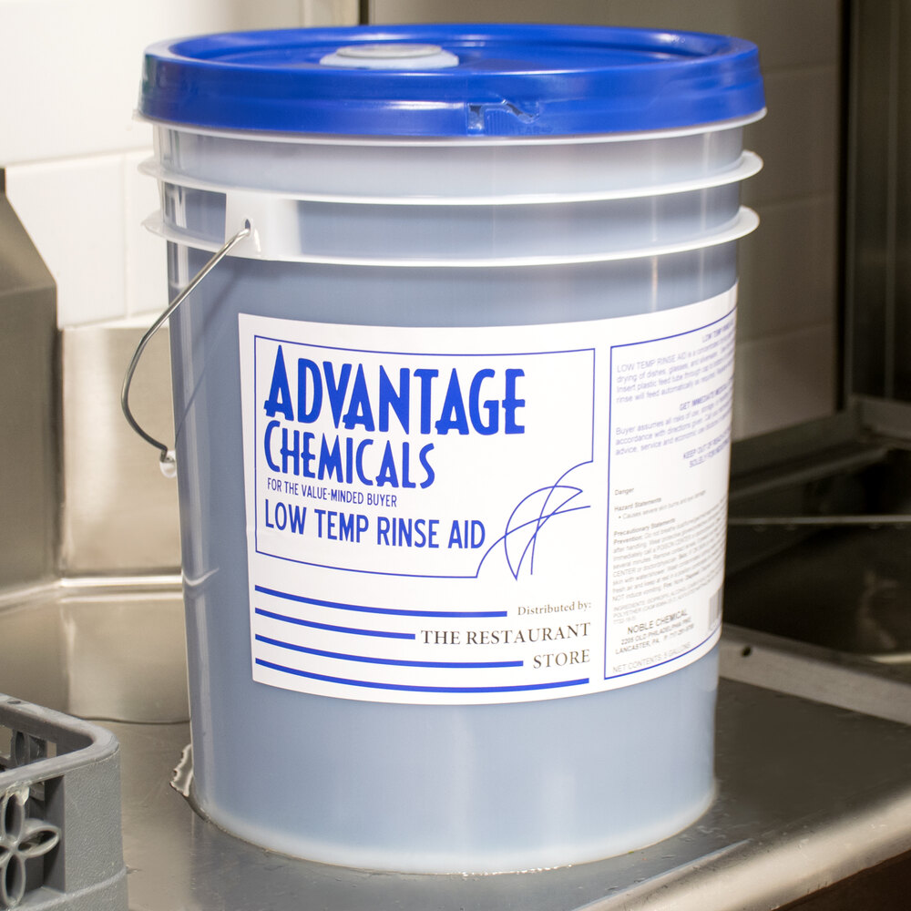 Advantage Chemicals Low Temperature Dish Washing Machine Rinse Aid 5