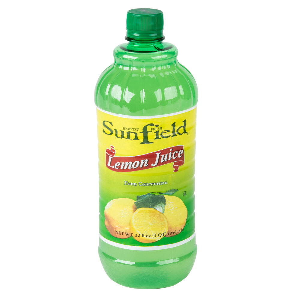 32 oz. Natural Strength Lemon Juice 12/Case