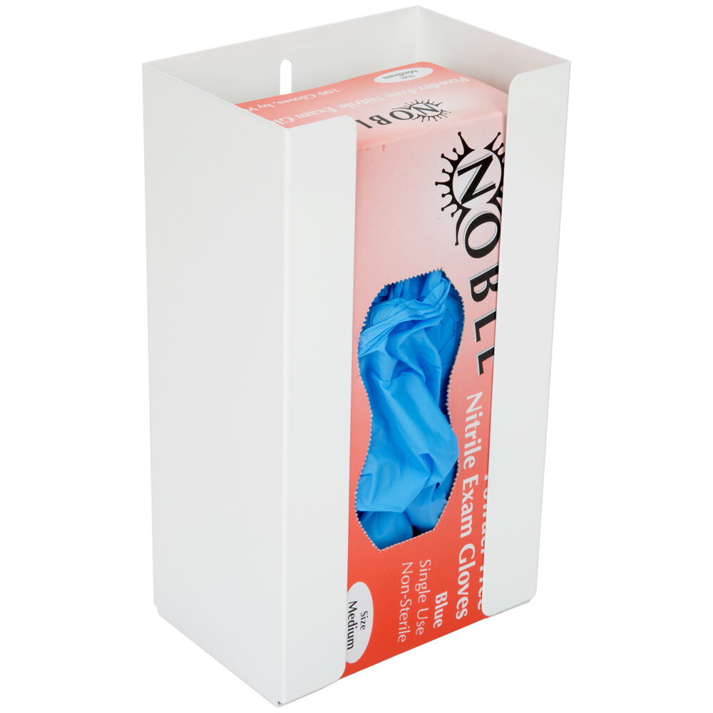 San Jamar G0802 White Disposable Glove Dispenser