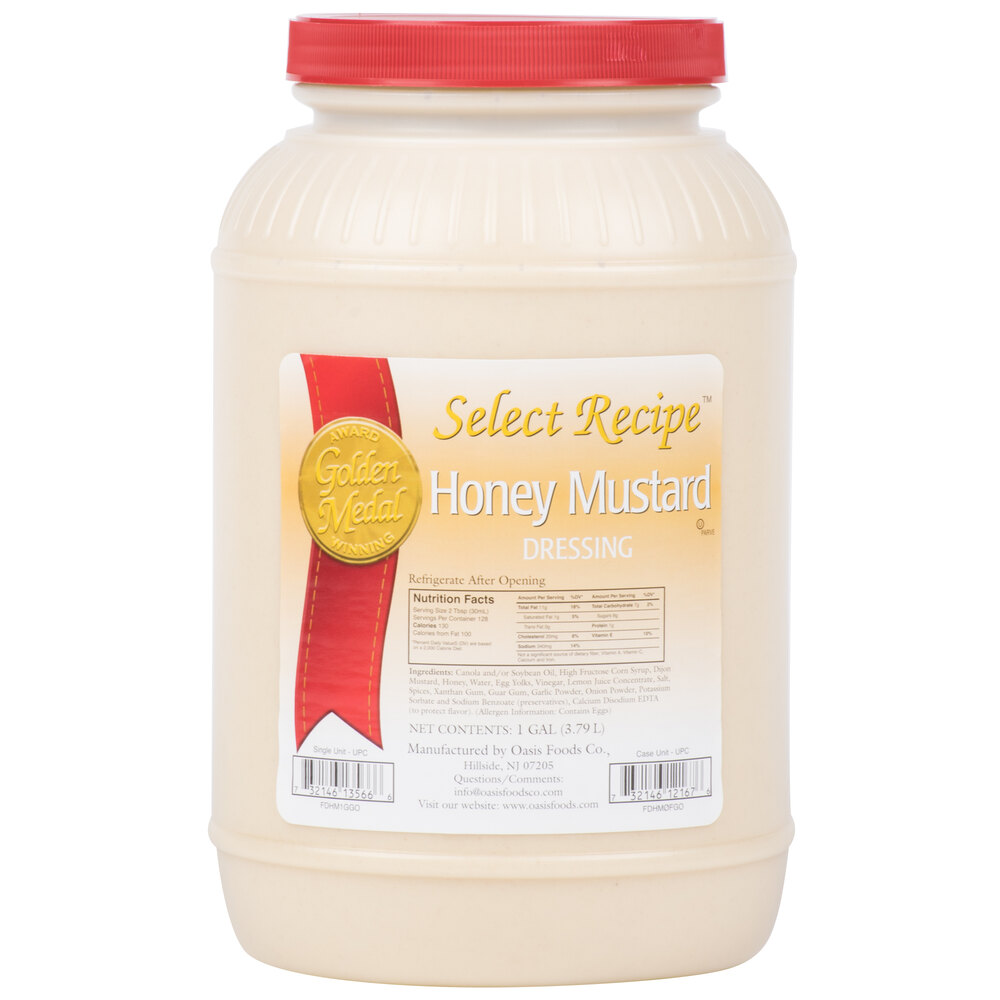Honey Mustard Dressing (4) 1 Gallon Containers / Case