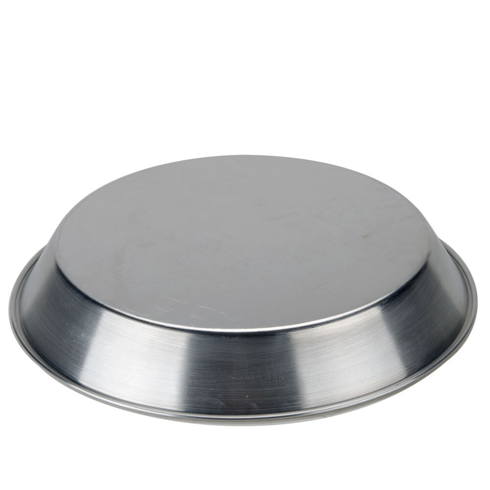 10" x 1 1/4" Deep Aluminum Pie Pan