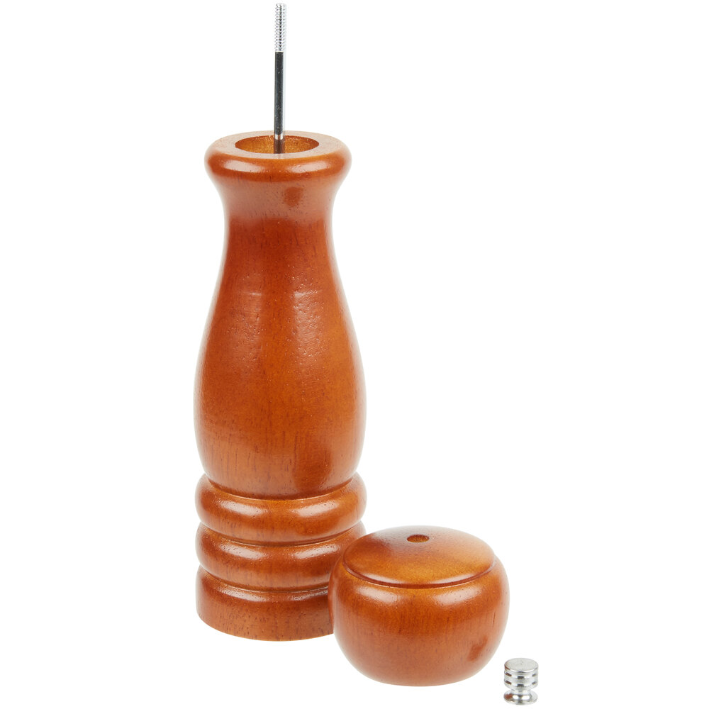 8" Tall Wooden Pepper Mill