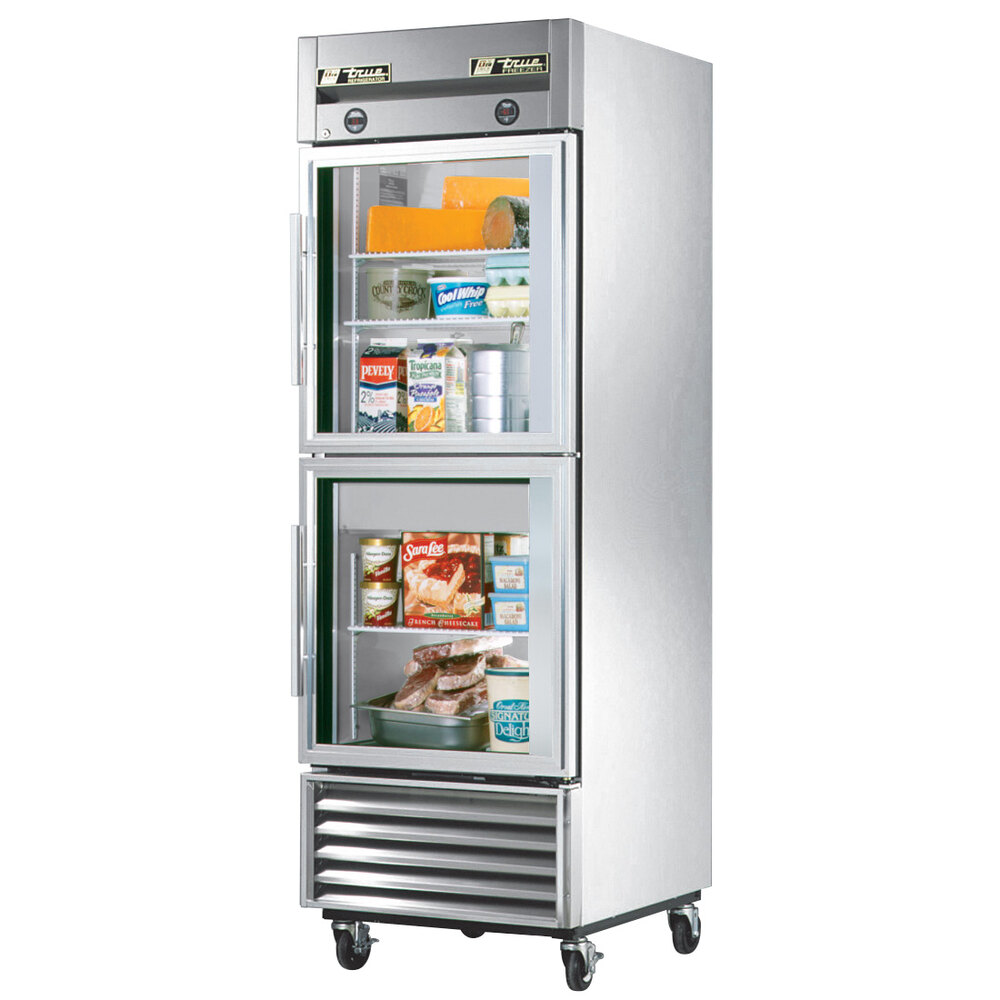 True T23DTG One Section Dual Temp Reach In Combination Refrigerator