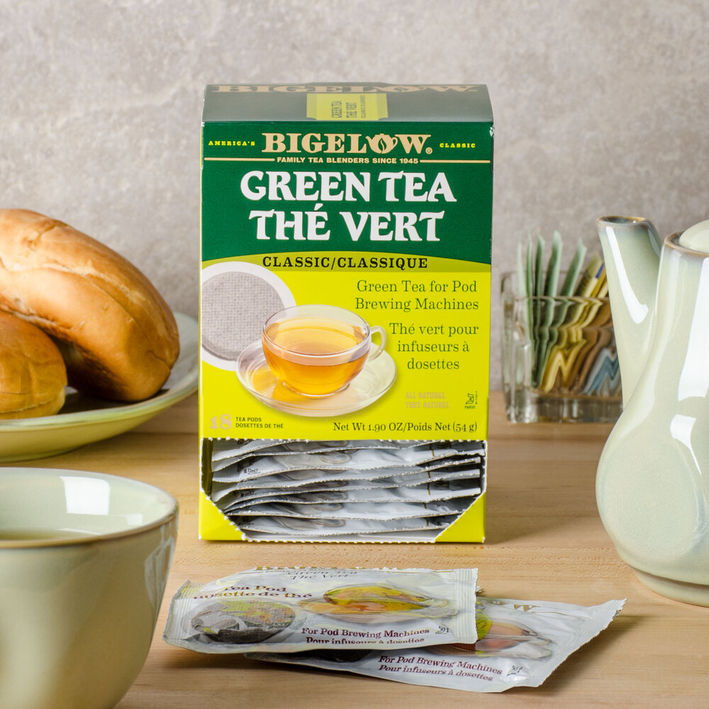 Bigelow Green Tea Pods 18/Box