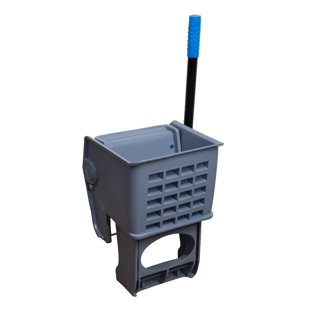 Lavex Janitorial Gray 36 Quart Mop Bucket & Wringer Combo