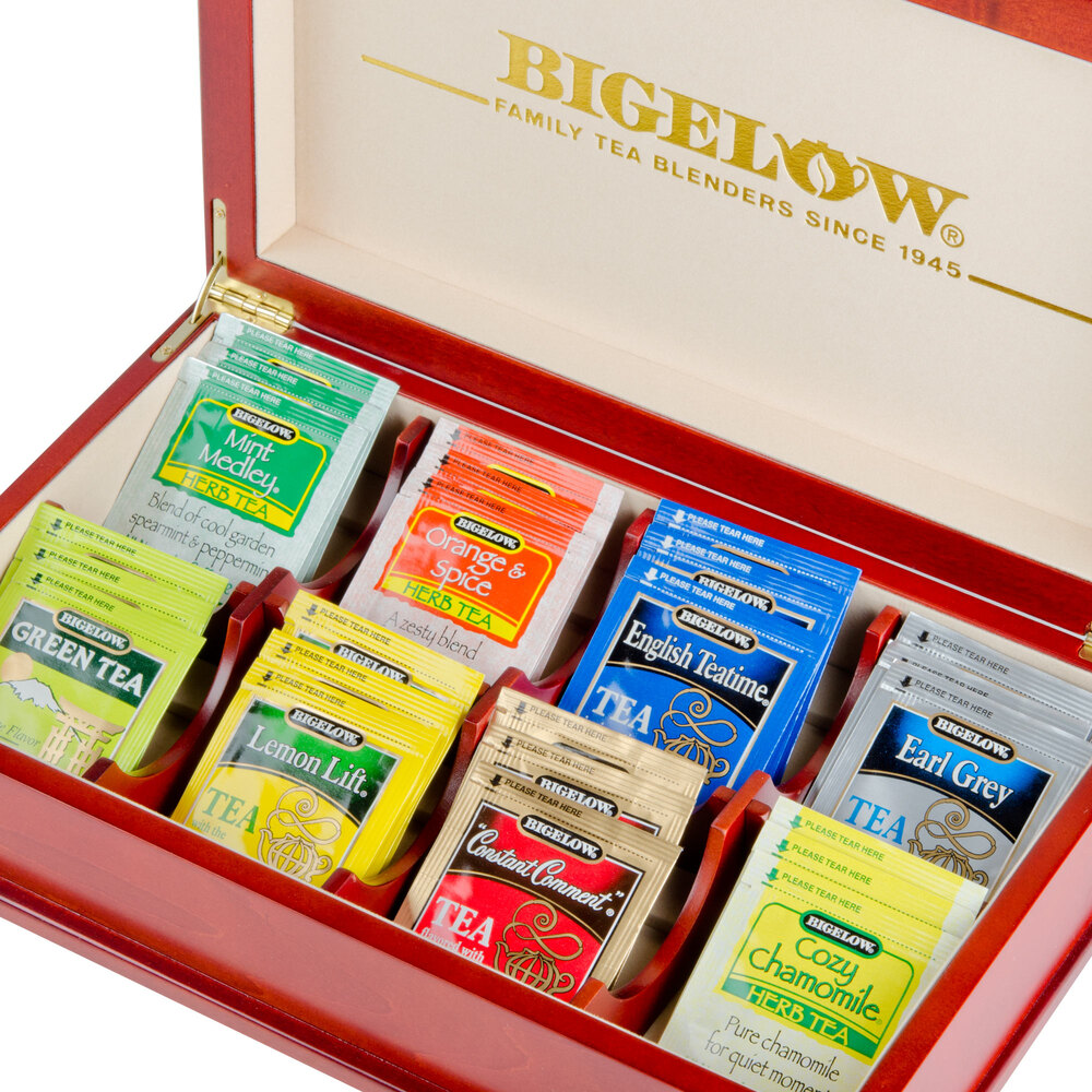 Bigelow Tea Chest with Assorted Teas