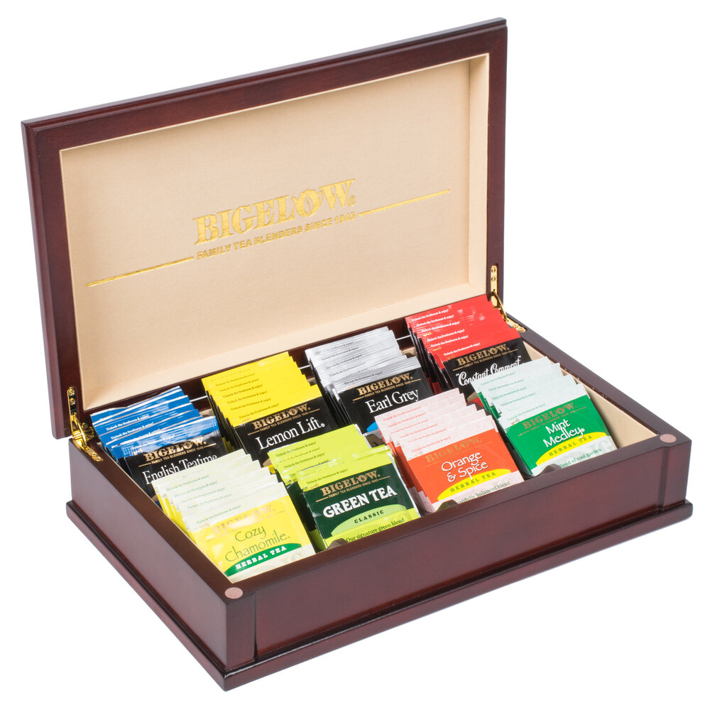 Bigelow Tea Chest with Assorted Teas