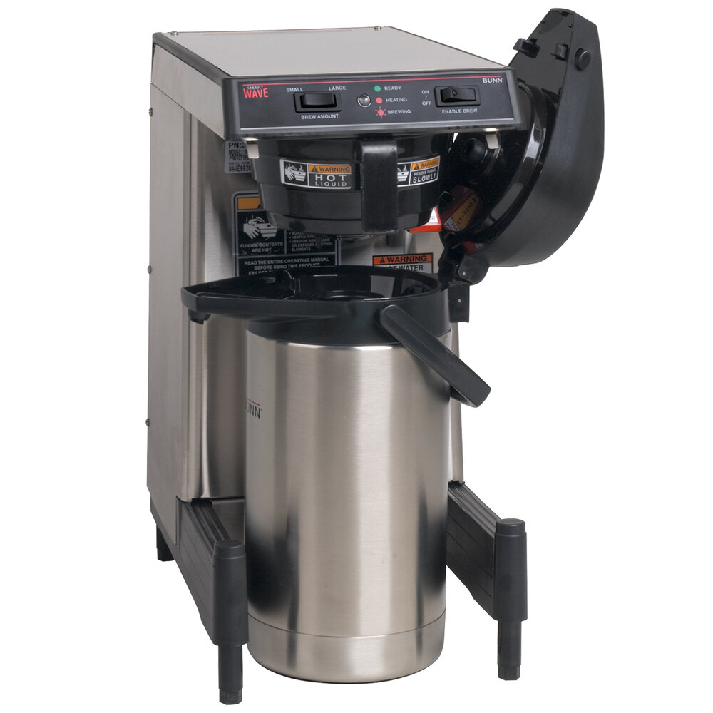 Bunn 39900.0006 SmartWAVE 15SAPS Low Profile Automatic Airpot Coffee