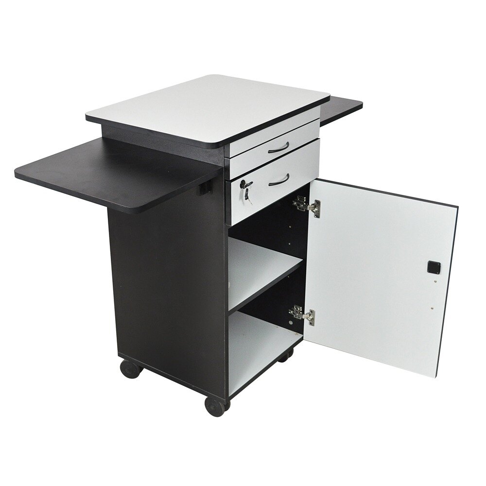 Luxor / H. Wilson WPSDD3 Mobile Multimedia Workstation Stand with